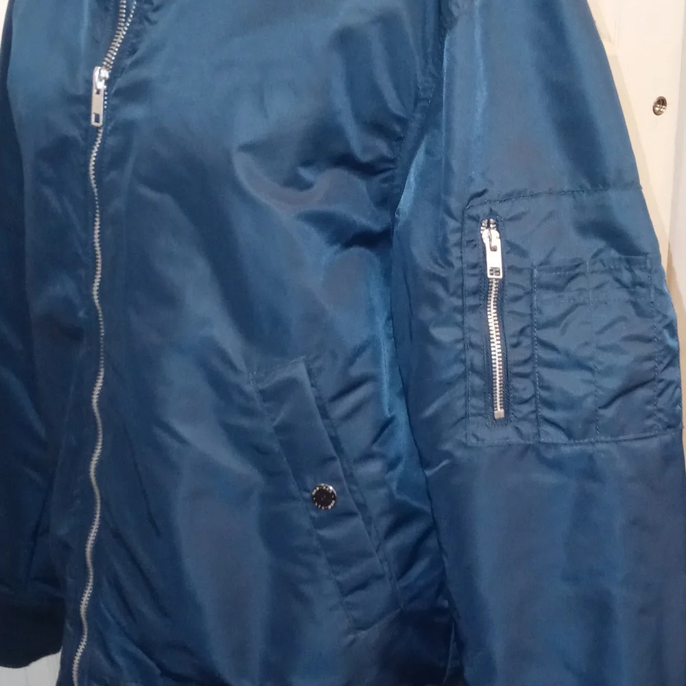 Blue Bomber Jacket - Picture 4 of 11